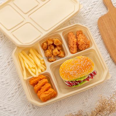 China Eco-friendly Disposable Cornstarch Disposable Microwavable Tableware Biodegradable Cornstarch Bowl for sale