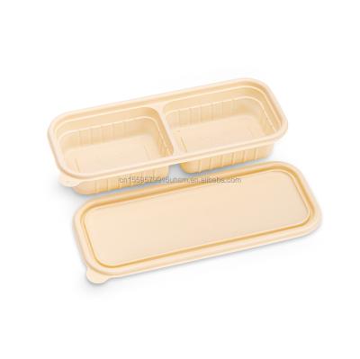 China Disposable Eco-friendly Microwavable Degradable Cornstarch Food Bowl Biodegradable Cornstarch Food Bowl for sale