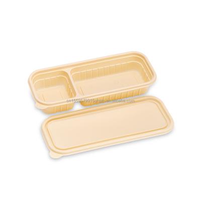 China Disposable Eco-friendly Microwavable Degradable Cornstarch Food Bowl Biodegradable Cornstarch Food Bowl for sale