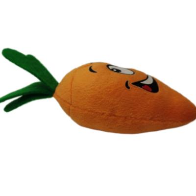 China Children play cheap and good expression soft handmade funny kids cotton stuffed vegetable toy for sale