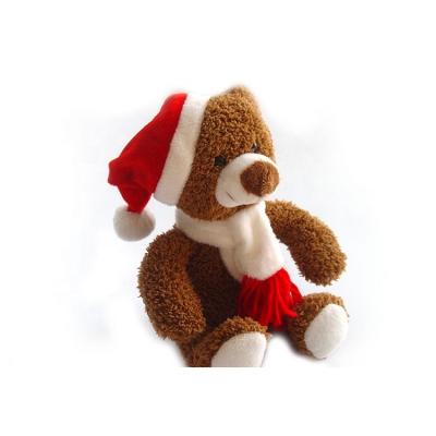 China Custom Plush Stuffed Plush Toys Are Soft And Cozy Loved By Kids With Brown Stuffed Christmas Bears for sale