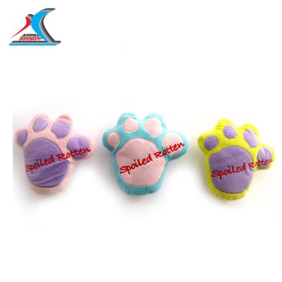 China Custom Soft Large Paw Shaped Plush Toy Creative Stuffed Animal for sale