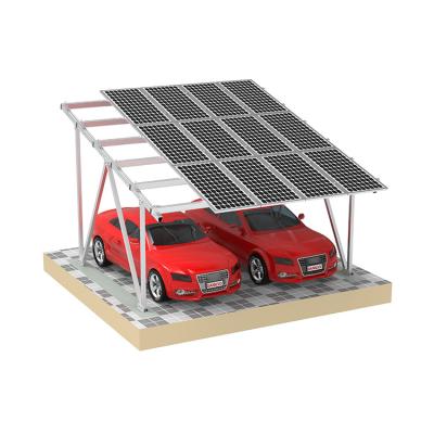 China Commercial Or Industrial Commercial PV Solar Aluminum Mounting Structure Parking Lot Mounting Systems For Solar Panel for sale