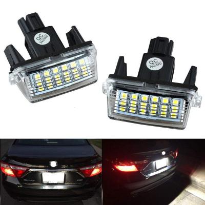 China car led license plate light permit tag lights car license number number plate lamps for Toyota Camry Yaris EZ VIOS COROLLA LEVIN for toyota for sale