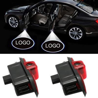 China Car Logo LED Shadow Ghost Door Lights Projector Welcome Lamp Accessories Symbol Lamps For Mercedes Benz For W204 for sale