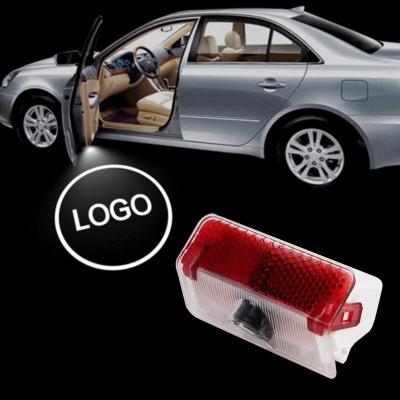 China Car Door LED Logo Projector Lights For Benz Emblem Lamp Ghost Shadow 3D Wireless Welcome Lights Accessories Knead Lights For GLK for sale