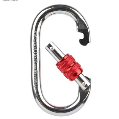 China Light Manufacturers Direct Sales Of High Quality Galvanized Surface Climbing Hook Carabiner Clip And Hook for sale