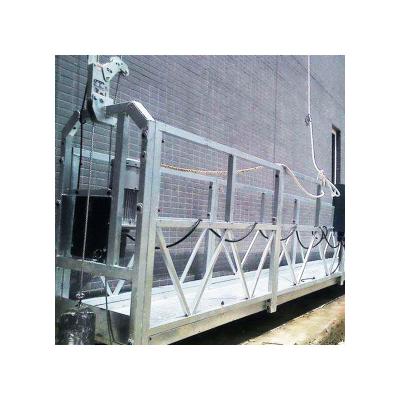 China High Quality Safety Platform Aluminum Alloy ZLP1000 Faceplate Cleaning Suspended Work Platform for sale