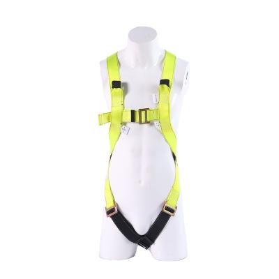 China Work Waists Full Body Buckle Safety Seat Belt Double Fall Protection Harness for sale