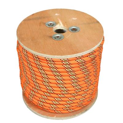 China High Quality Outdoor Climbing Mountaineering Rope Climbing Rope Polyester Woven Rope for sale