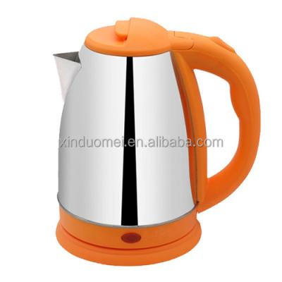 China 1.8L 360 Degree Rotating Base Colored Electric Water Kettles Travel Kettle With Thermometer for sale