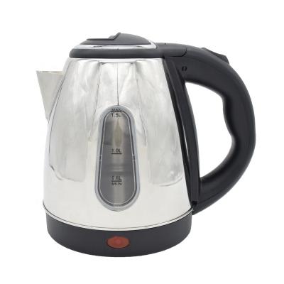 China 360 Degree Rotating Base 220V Water Plastic Window Thickened Stainless Steel Electric Kettle 1.5Liter For Household Convenience for sale