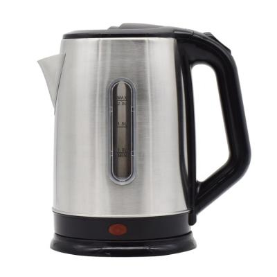 China New 360 Degree Base 2022 Small Home Appliances 1800W Window Water Kettle Rotating Pot 2.3L Stainless Steel Fast Boiling for sale