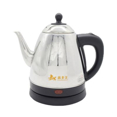 China 360 Degree Water Pot 304 Stainless Steel Thermostat Switch 1.2L Base Drip Coffee Electric Kettle for sale