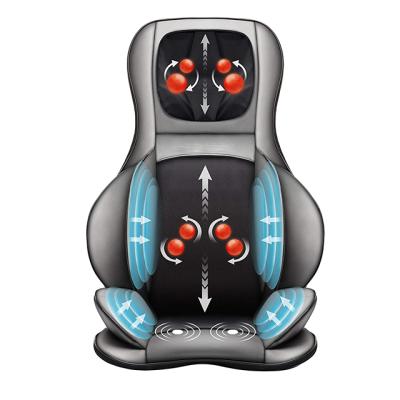 China Body Shiatsu Car Massage Cushion Electric Chair Massage Cushion With Massage Heads for sale