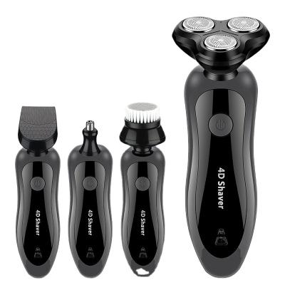 China New 8828 Rotary Razors USB Electric Fully Washable Portable Shaver Male 3 In 1 Razor for sale