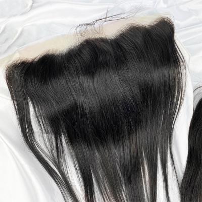 China Straight Human Hair Wig Lace Frontal Hair Block 13*4 Lace Headband for sale