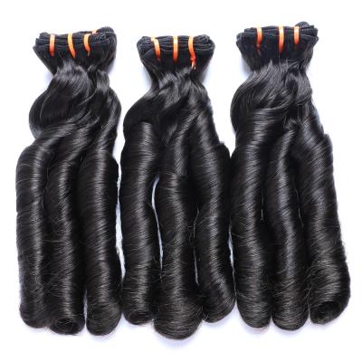 China High Tape Fumi Spring Curly Human Hair Soft Hair Extension Double Hair Extension Qi Amplitude Curly Hair Curtain for sale