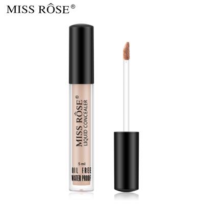 China Whitening MISS ROSE Concealer Mini Liquid Foundation Nourishing Liquid Foundation 5ml Repair Test Tube for sale