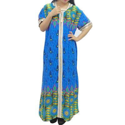 China Leisure Urban Islamic Copy Woven Tassel Hooded Casual Dress Plus Size Muslim Home Clothing Along for sale