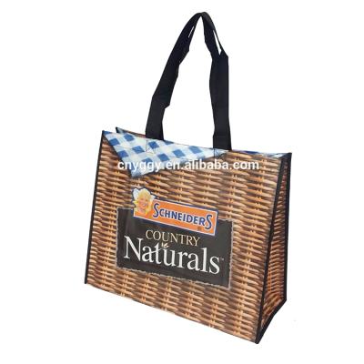 China Recyclable Non Woven Grocery Bag Non Woven Custom Plastic Promotional Non Woven Grocery Bag Shopping Bag for sale