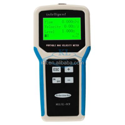 China MGG/KL 0.5% or 1.0% SUS316L NC Portable Municipal Water Velocity Electromagnetic Meter 0-10m/s; HEN IP68 10m for sale