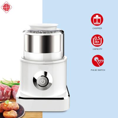 China Hotel Electric Onion Mini Chopper Meat Vegetable Chopper Powerful 500W for sale