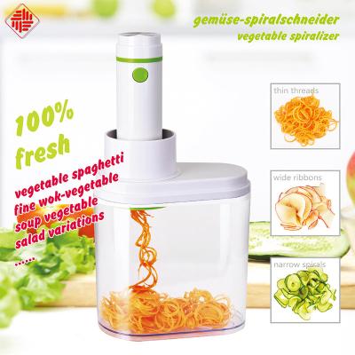 China Hotel Vegetable Cutter Electric Spiralizer 100W DC Spiralizer With Low Noise Easy Use And Easy Clean for sale