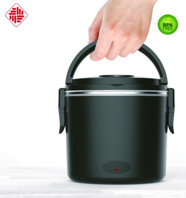 China Eco-friendly Portable Electric Food Bowl Heater Mini Rice Cooker PP Material BPA FREE With Handle for sale