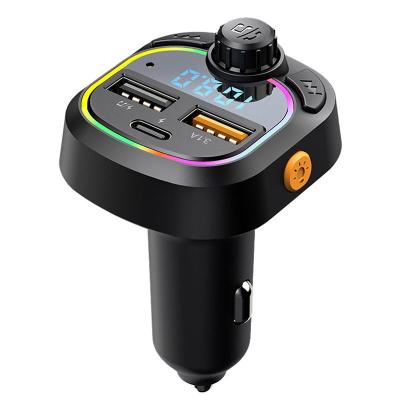 China Dual USB Charger Factory Outlet C28 Car Bluetooth MP3 Player Dual USB Port 5V3.1A/1A Car Audio FM Radio With Type C Port for sale