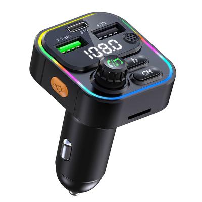 China CAR CHARGER 2022 Super Fast Charging Explosion Item C16 MP3 Car Radio MP3 Player 22.5W With Bluetooth Support TF Card And U Disk for sale