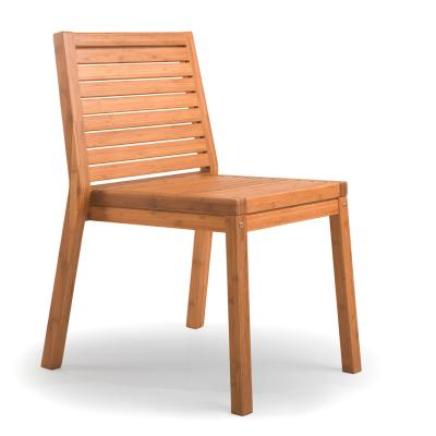 China Eco - Friendly Colma Chair In Outdoor Furniture Sets Modern Design Bamboo Garden Dining Chairs for sale