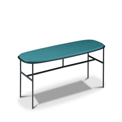 China Modern Design Durable Living Room Furniture Dark Green Ceramic Top Coffee Table for sale