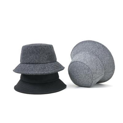 China Autumn And Winter Fisherman's Hat Wool Warm Men'S Large Eaves Sunshade Women's Fashion Sunshade Large Basin Hat Small Show Face for sale