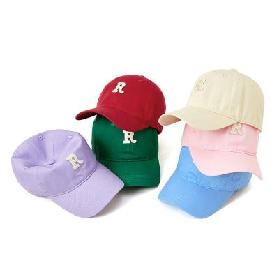 China New fashion COMMON soft upper thin face soft casual shading letter Duck Tongue Hat men's and women's sports baseball cap for sale