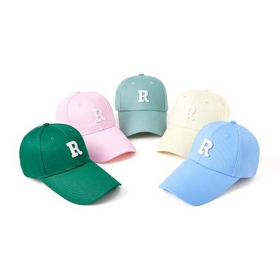 China COMMON new cotton long brim letter embroidered outdoor casual unisex baseball hat sunshade sunscreen mask hat for sale