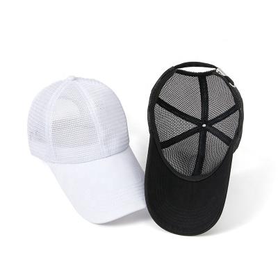 China breathable & Thin version 11CM style face sunshade mesh brim baseball tide hat Korean waterproof extended breathable outdoor sun protection hat for sale