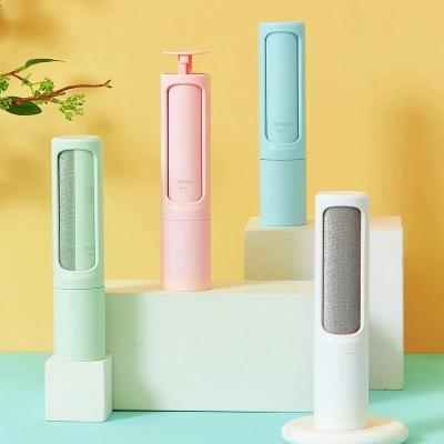 China Stocked Electrostatic Sticky Brush Roller Hair Brush Remover Dust Collector Pet Clothes Sticky Hair Brush Remover Hair Removal Artifact for sale