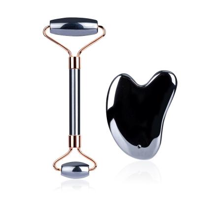 China New Terahertz Guasha facial and Gua Sha roller set to promote blood circulation for sale