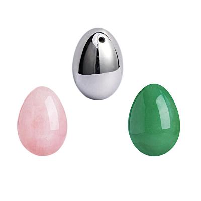 China Natural Gemstone Terahertz Yoni Egg Yoni Massage Tool Yoni Eggs Massage Tool Set New Trend From Europe Wholesale for sale