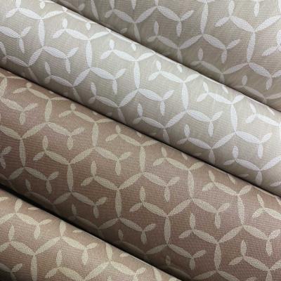 China LS 86227 Modern custom woven embroidery patterned leaves wallpaper rolls 3d home decoration bedroom floral wallpapers/wall panels for sale