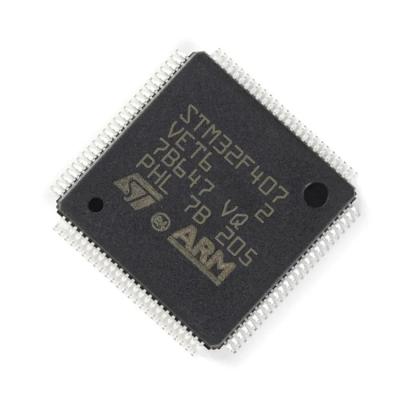 China Microcontroller STM32F407VGT6 standard integrated circuit IC MCU 32BIT 1MB 100LQFP STM32 STM32F407 for sale