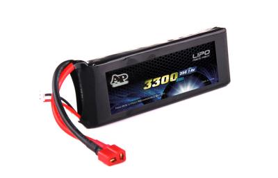 중국 Eco 친절한 전기 RC 취미 건전지 7.4V 3300mAh Li Po 건전지 판매용