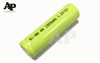 China AA Dry Cell Battery NI-MH Rechargeable SubC Battery Cell 1800mAh for sale