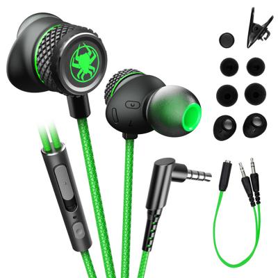 China In-Ear 3.5mm Wired Magnetic Earphone Stereo Bass Noise Reduction Loud Gaming Headset With MIC For Phone PC for sale