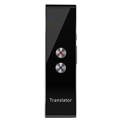 China Portable Bluetooth Voice Translator 40 Multi Languages ​​Instant Translate Mini Wireless Two-Way Real Time Translator For Travel Shopping for sale