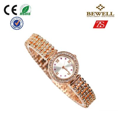 China Rhinestone Stainless Steel Geneva Alloy Watches , Women  Jewellery Watches for sale