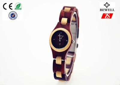 China Luxury Promotion Gift Ladies Wooden Watch For Party CE RoHS FSC Approved for sale