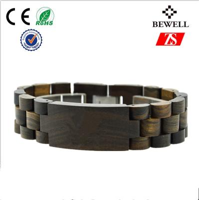 China Eco - Friendly Watch Wooden Band , Black Sandalwood Accessories For Women for sale