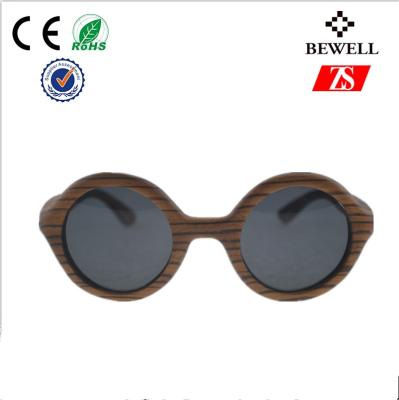 China Fashionable Wood Frame Sunglasses for sale